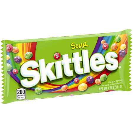 Skittles Skittles Sours Singles 1.8 oz., PK288 100668